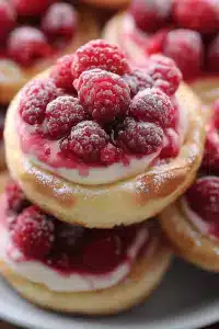 Raspberry Cheesecake Buns