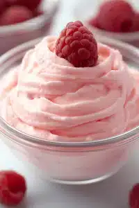 Raspberry Whipped Cream