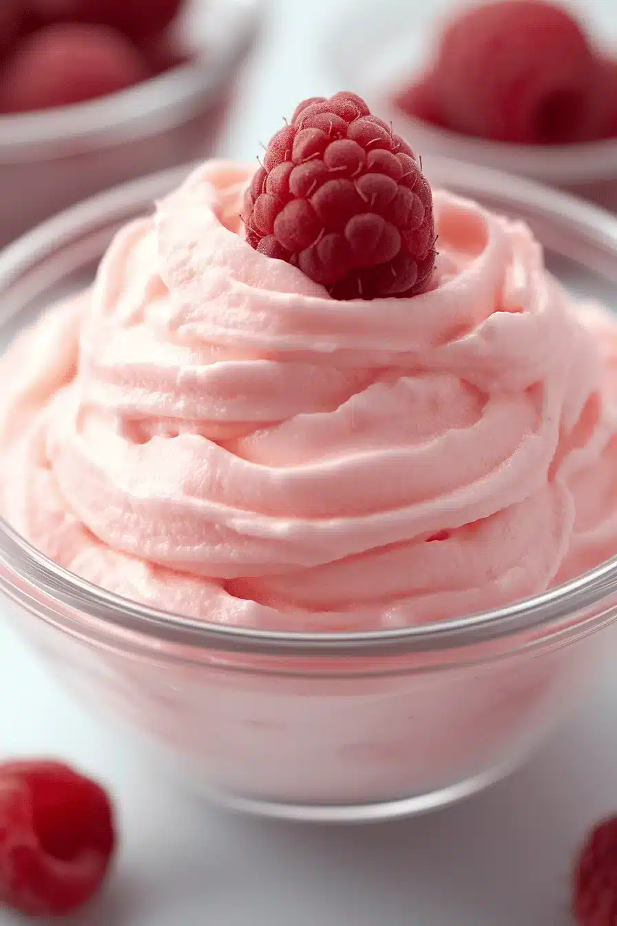 Raspberry Whipped Cream