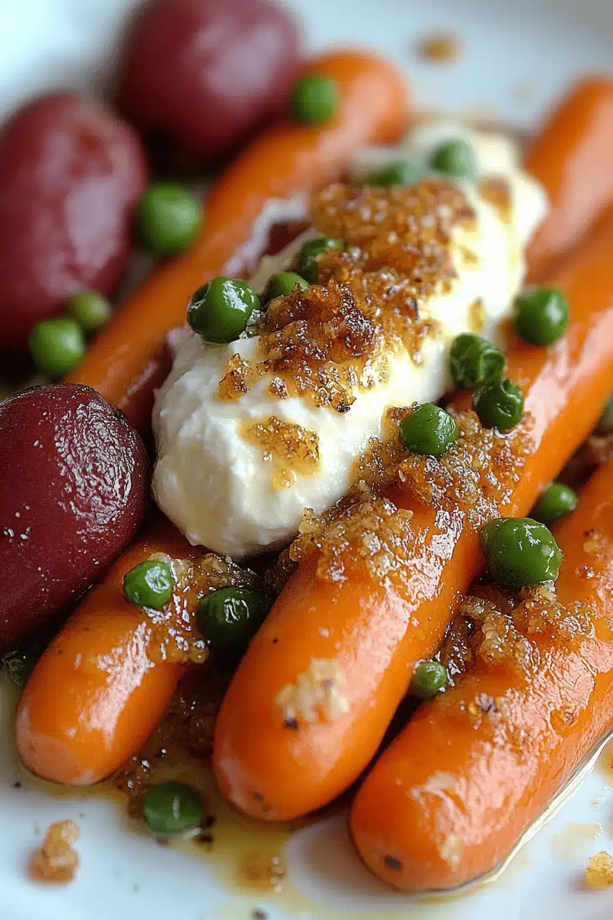 Roasted Carrots with Whipped Ricotta