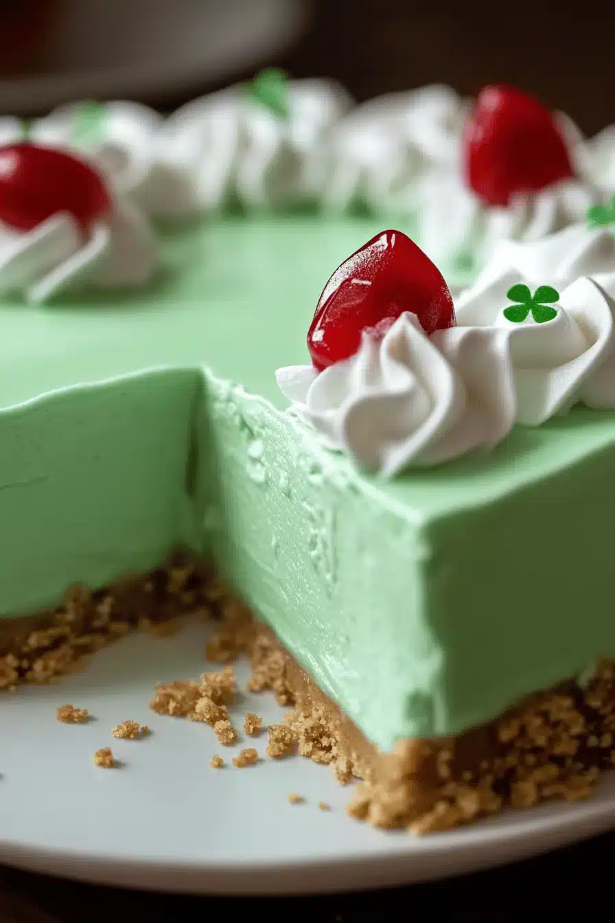 Shamrock Shake Pie
