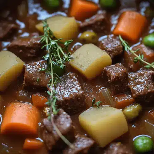 Slow Cooker Beef Stew