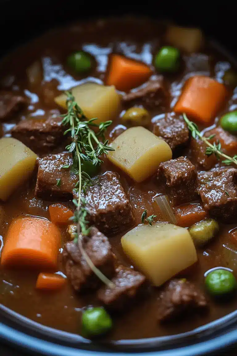 Slow Cooker Beef Stew