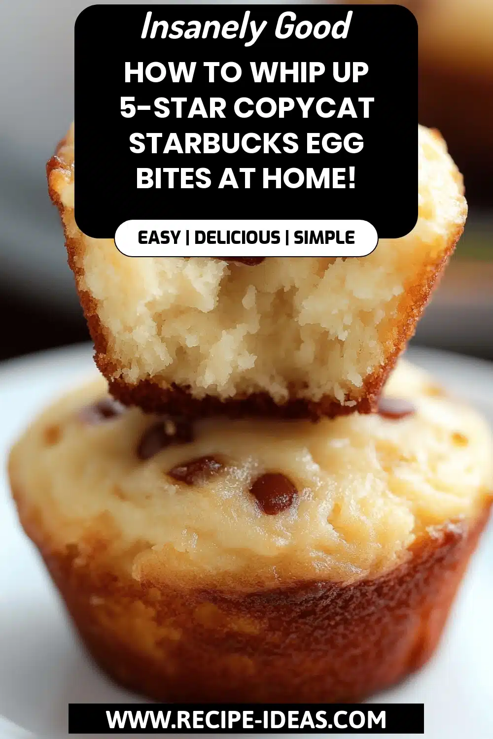 Starbucks Egg Bites Recipe final dish beautifully presented and ready to serve