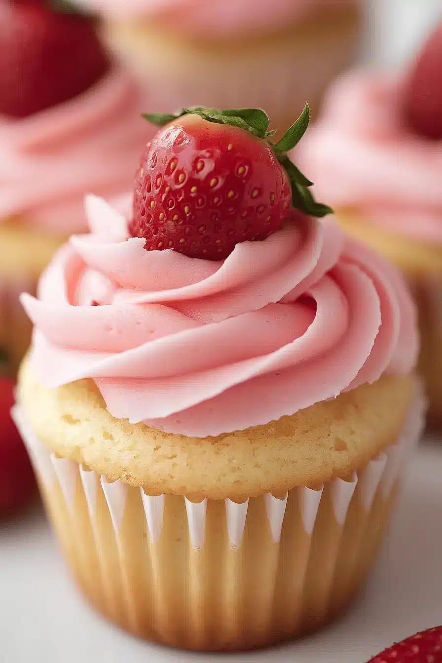 Strawberry Cupcakes
