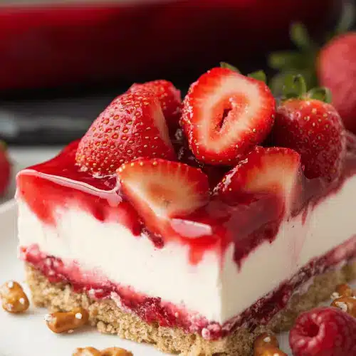 Strawberry Pretzel Salad