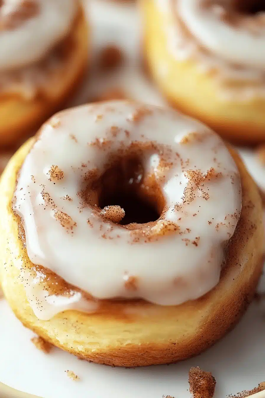 TikTok Cinnamon Rolls ingredients organized and measured on kitchen counter