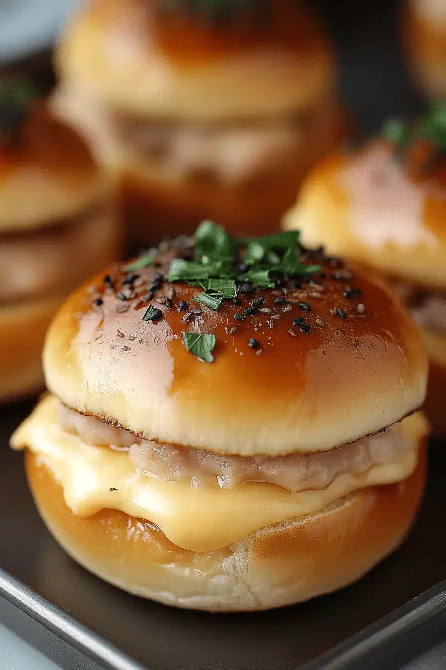Turkey Cheese Sliders