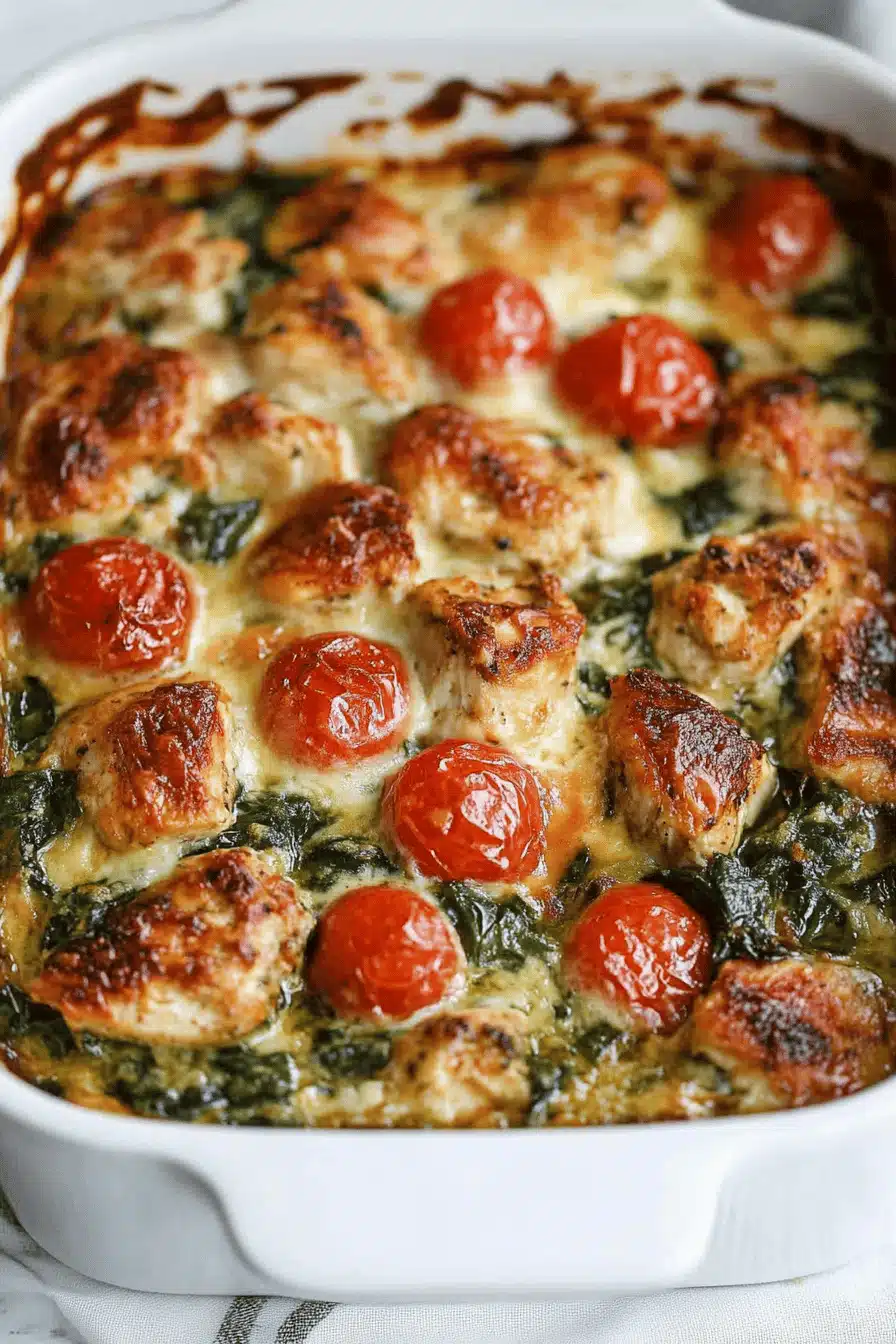 Tuscan Chicken Bake