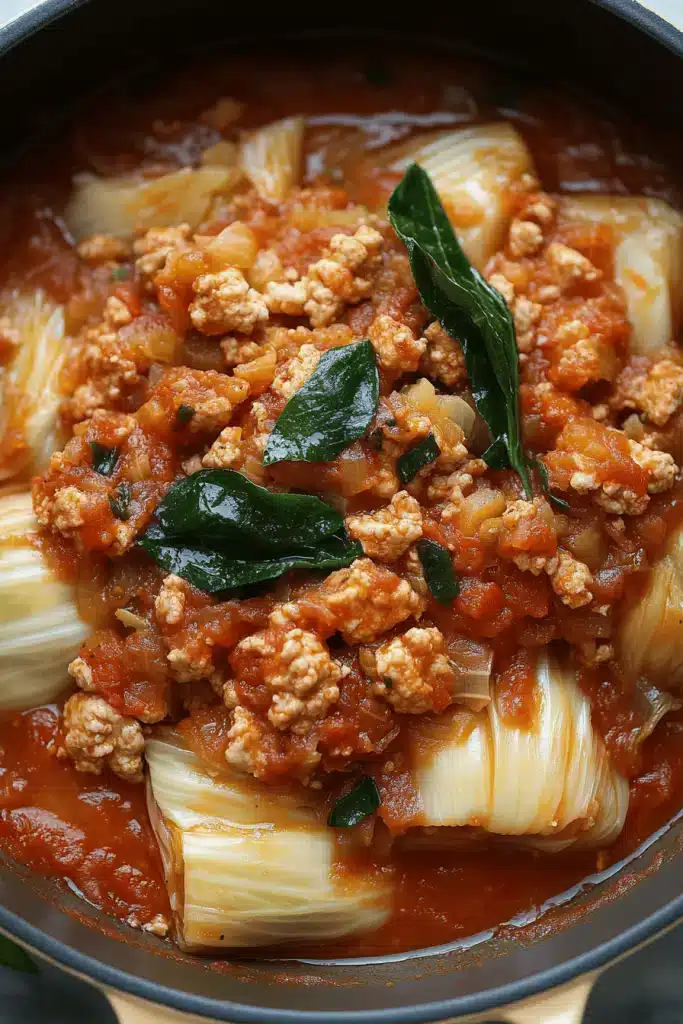 Unstuffed Cabbage Rolls