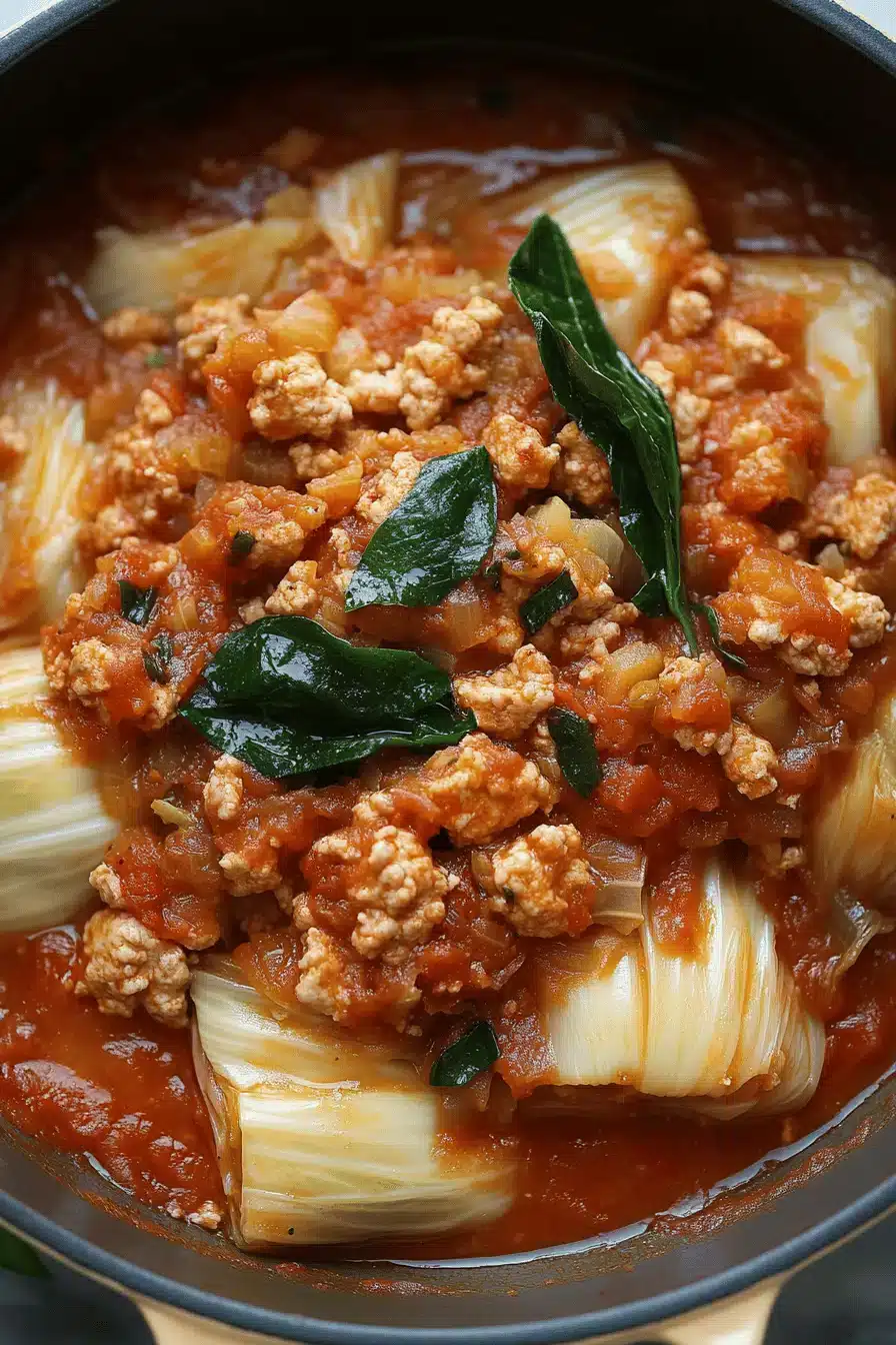 Unstuffed Cabbage Rolls