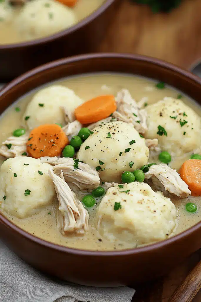 crockpot chicken and dumplings
