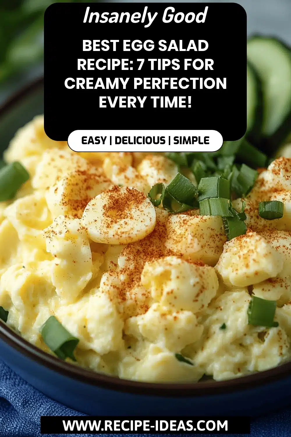 egg salad recipe final dish beautifully presented and ready to serve