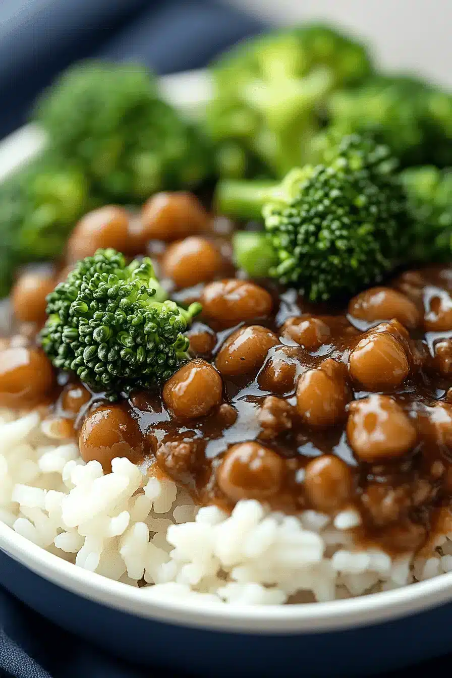 ground beef and broccoli recipes