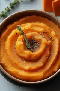 mashed sweet potatoes