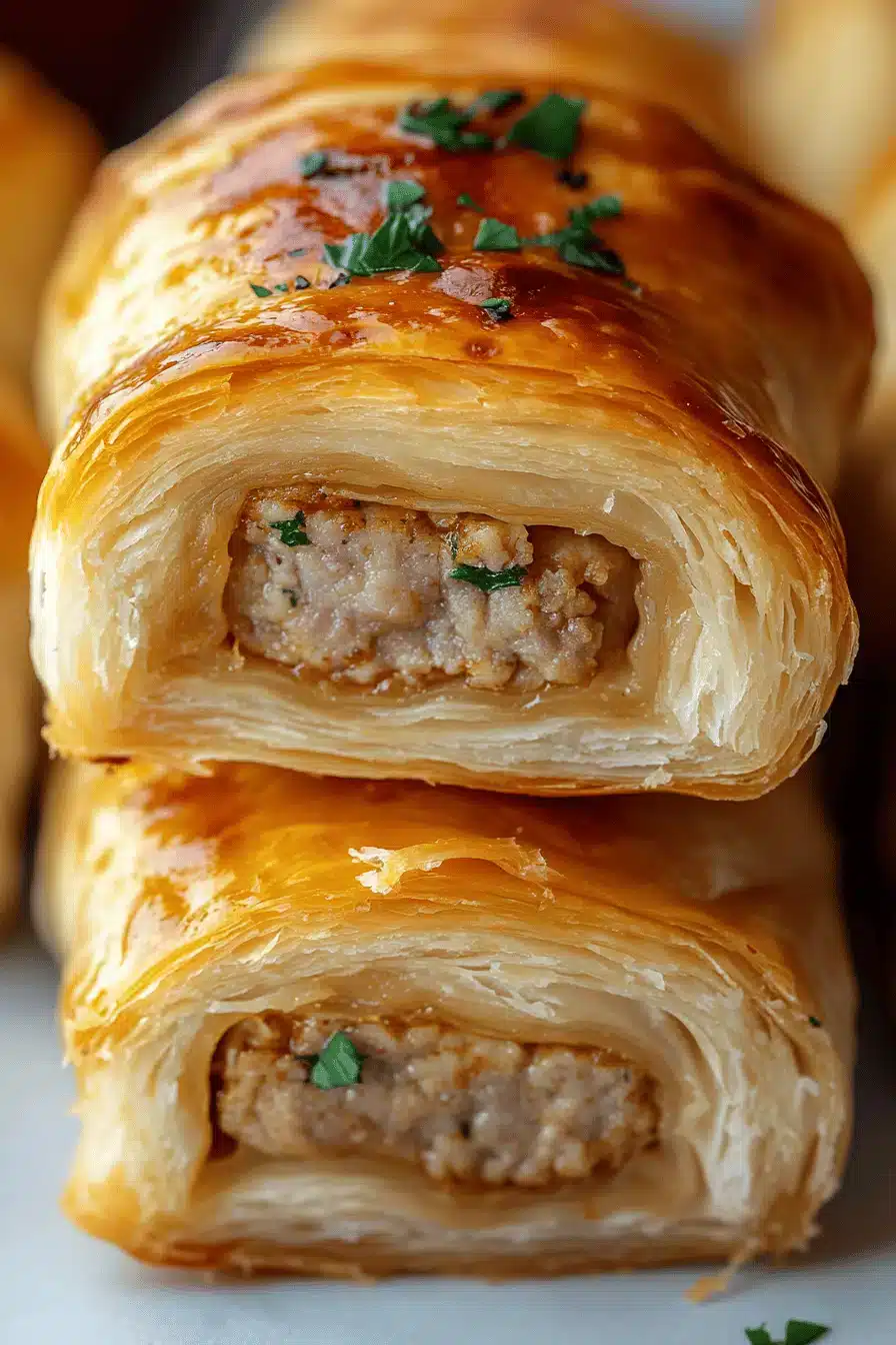 sausage rolls recipe