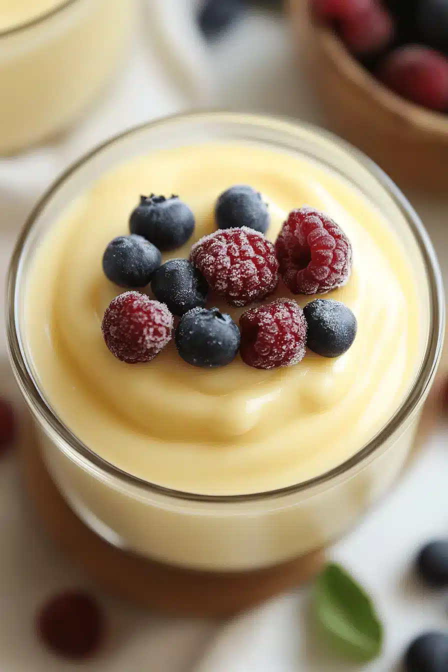 vanilla custard recipe