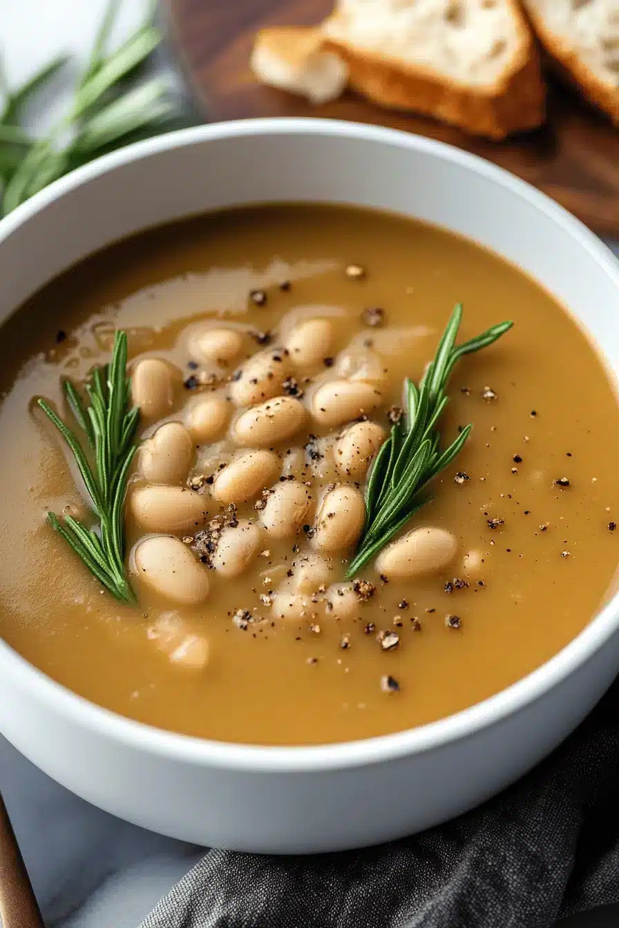 white bean soup