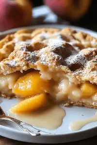 3-Ingredient Peach Cobbler