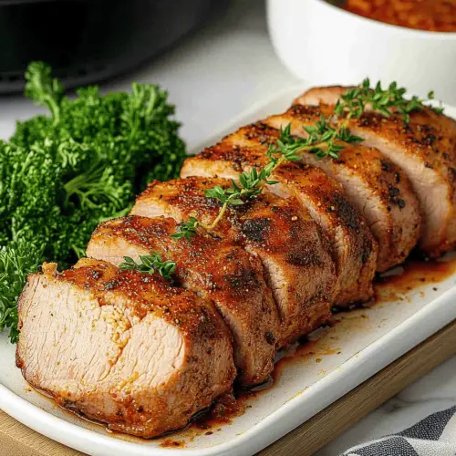 Air Fryer Pork Tenderloin