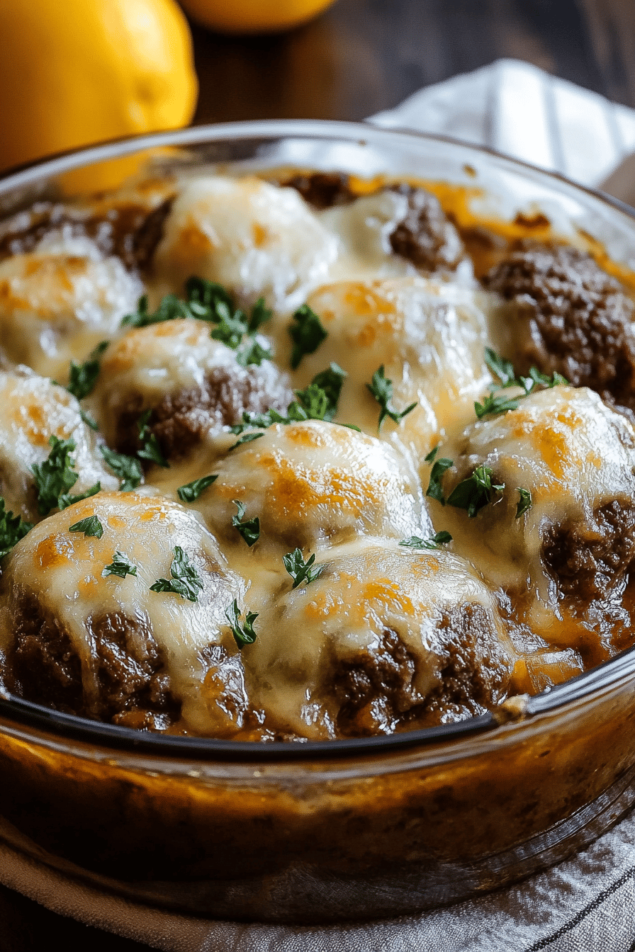 Amish Hamburger Steak Bake