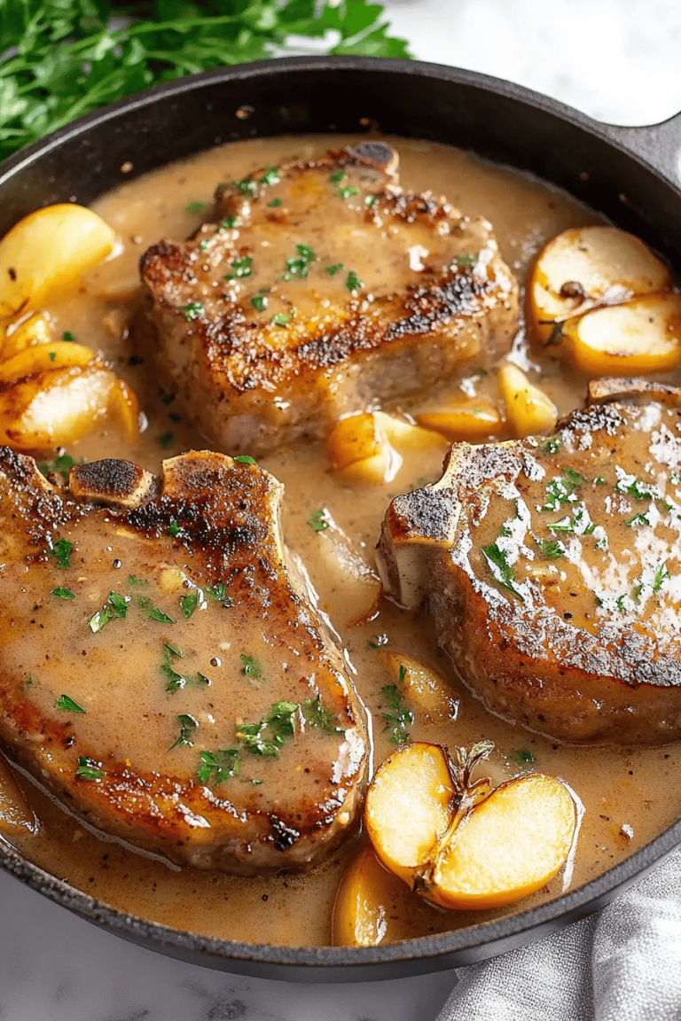 Apple Pork Chops