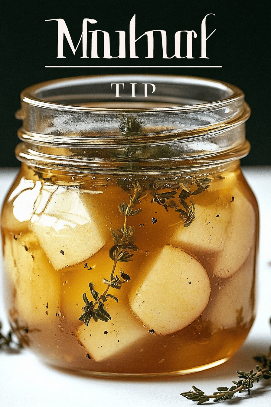 Apple Thyme Jam Recipe