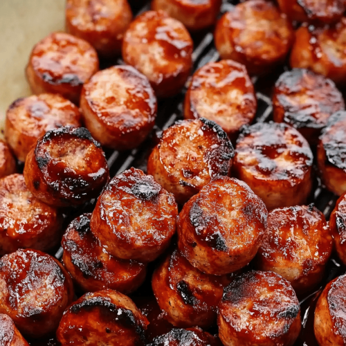 BBQ Sausage Bites