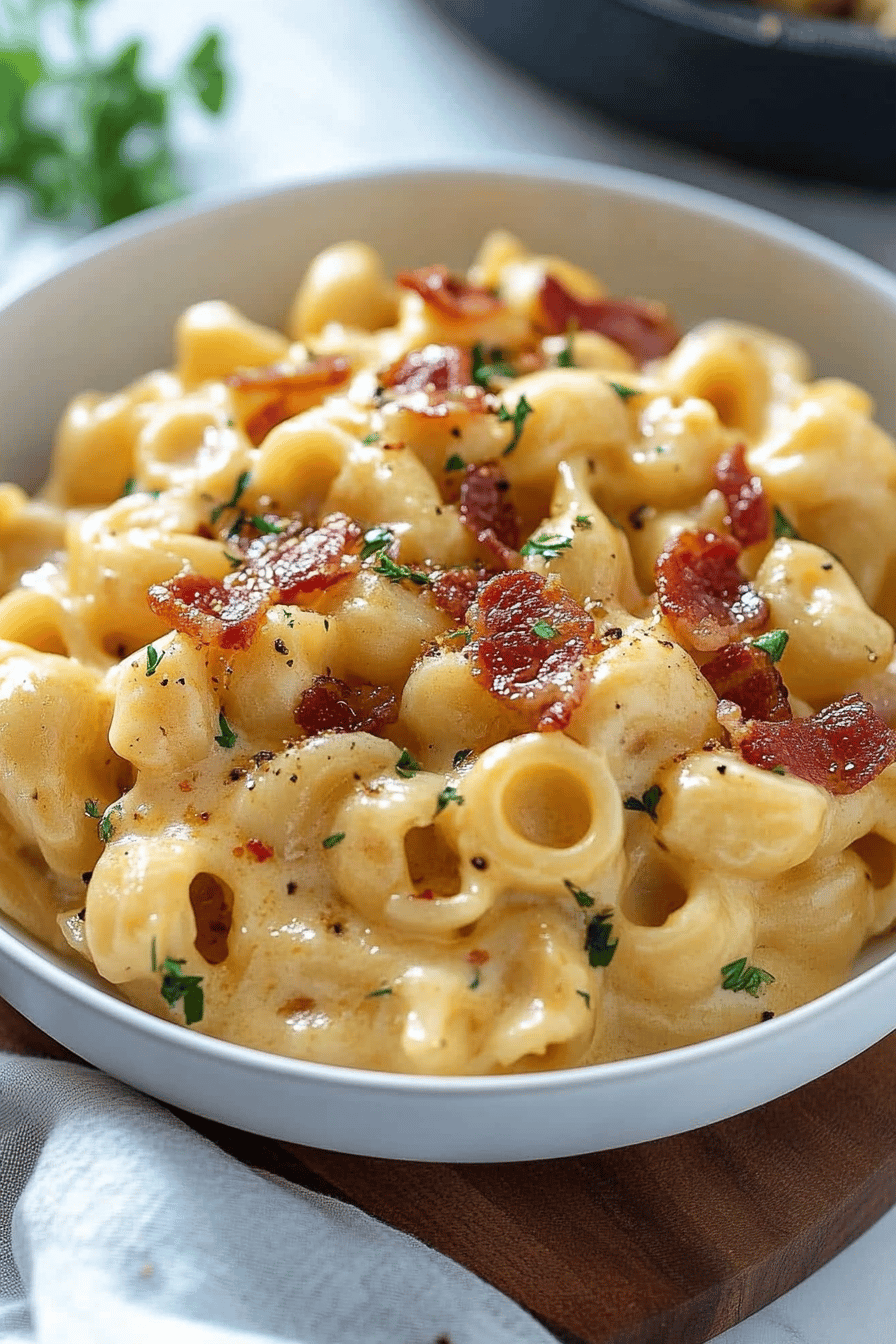 Bacon Mac and Cheese