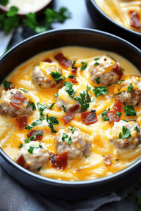 Baked Meatballs Pasta Recipe