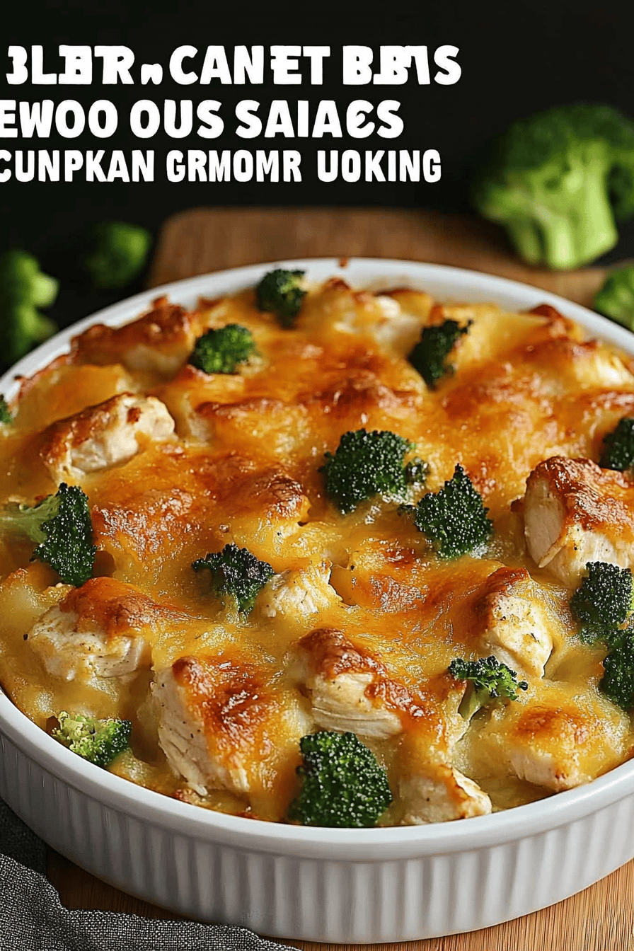 Baked Potato Chicken Broccoli Casserole