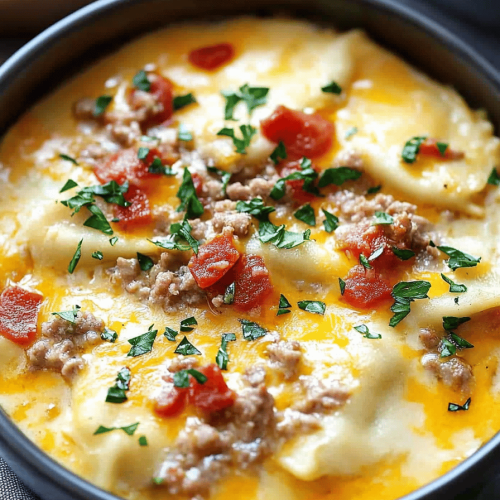 Baked Ravioli Meat Sauce