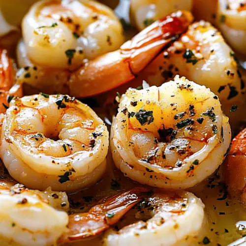 Baked Shrimp Lemon Butter Sauce