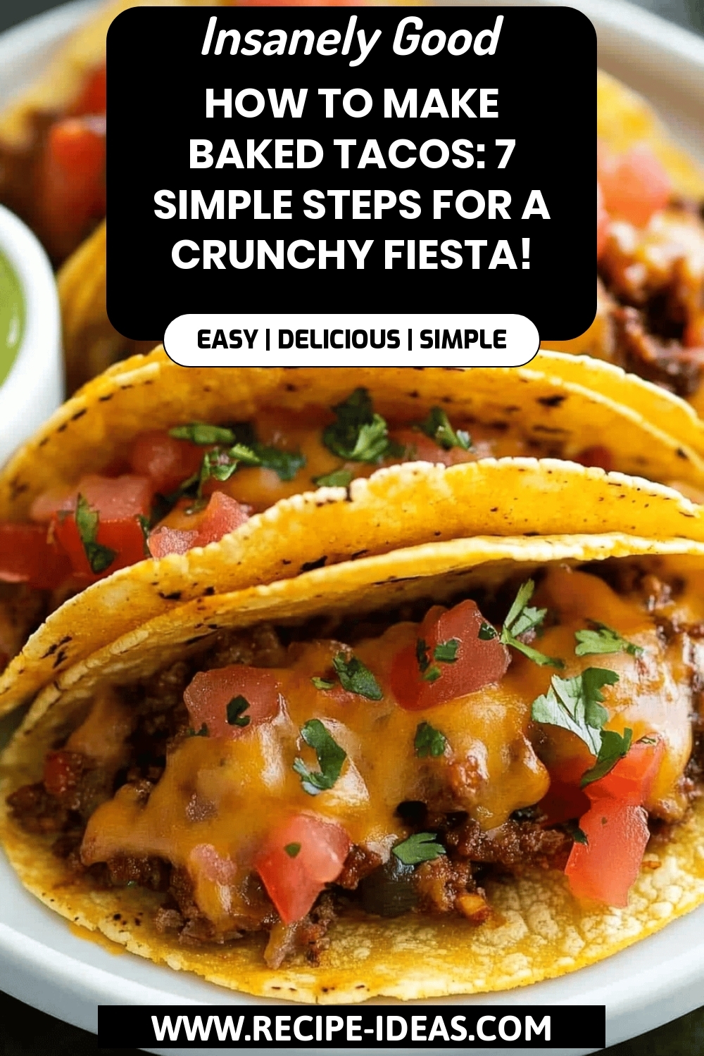 Baked Tacos Recipe final dish beautifully presented and ready to serve