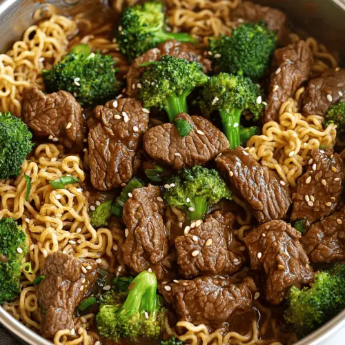 Beef Broccoli Ramen