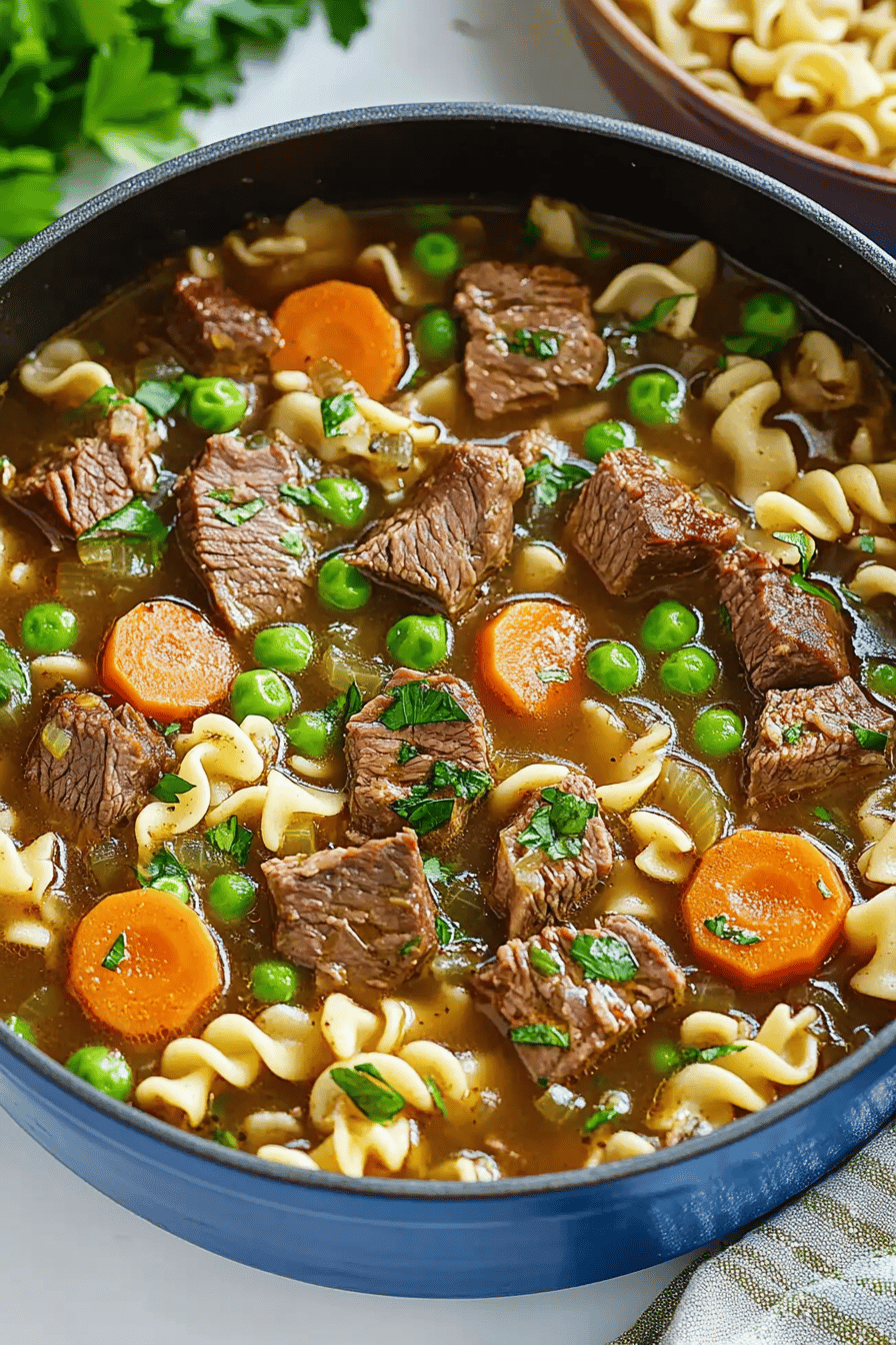Beef Noodle Soup Recipe