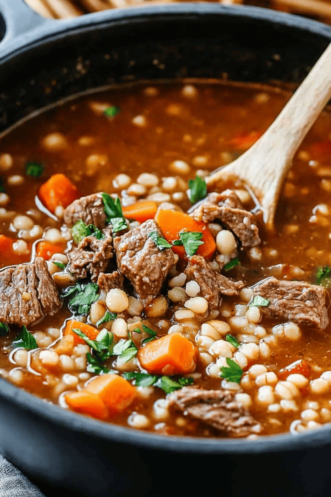 Beef and Barley Soup Tips
