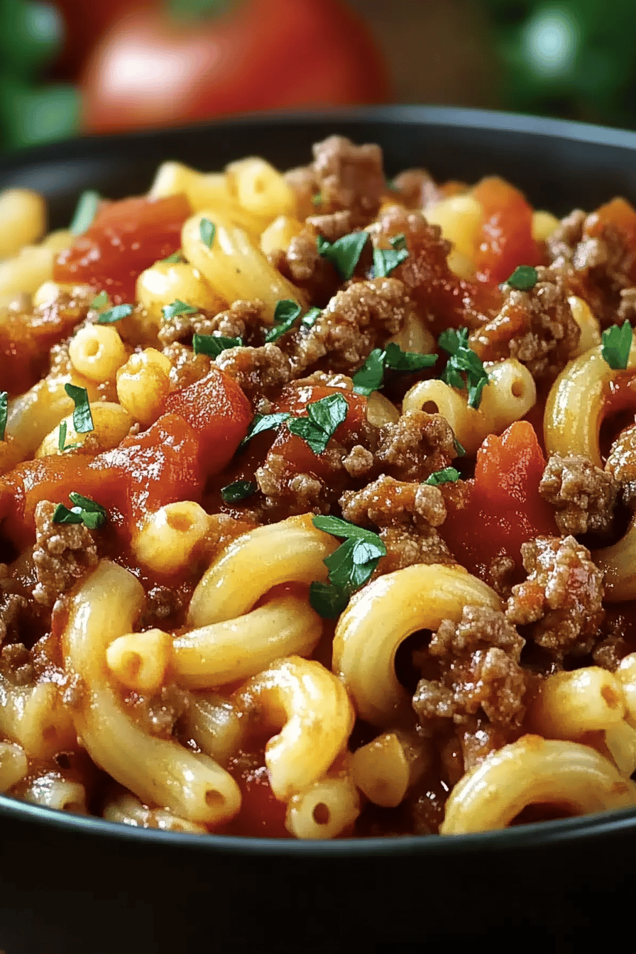 Beefaroni Recipe