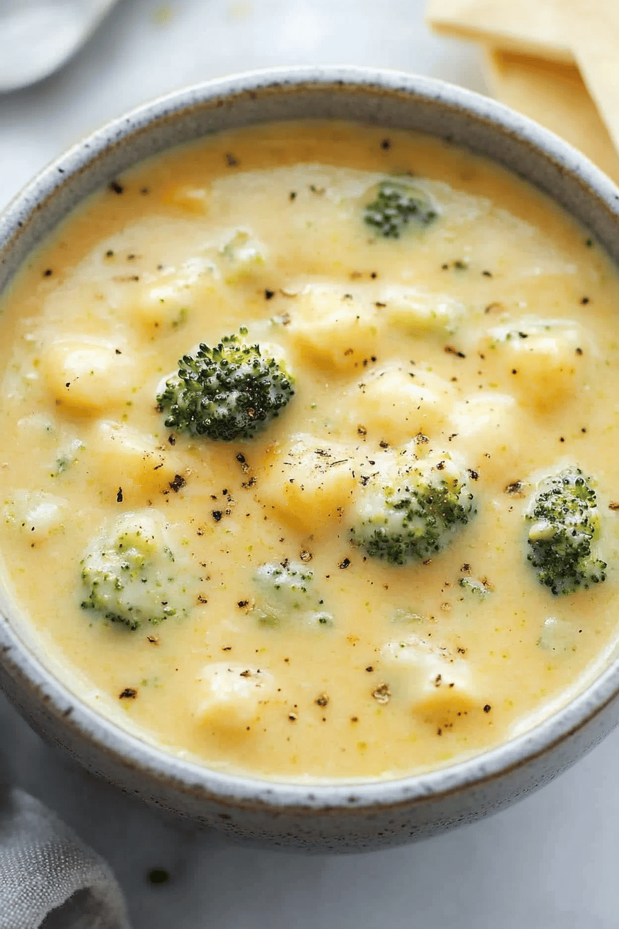 Broccoli Cheese Soup
