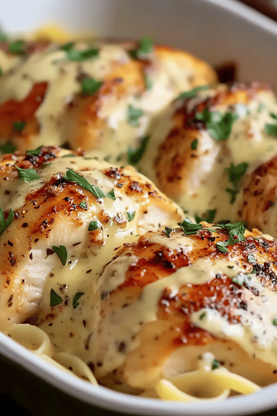 Caesar Chicken Recipe final dish beautifully presented and ready to serve