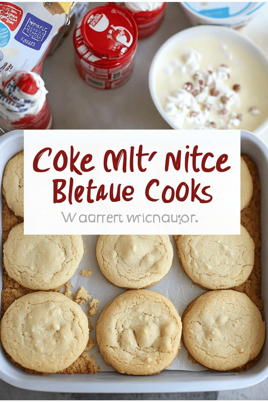 Cake Mix Cookies final dish beautifully presented and ready to serve