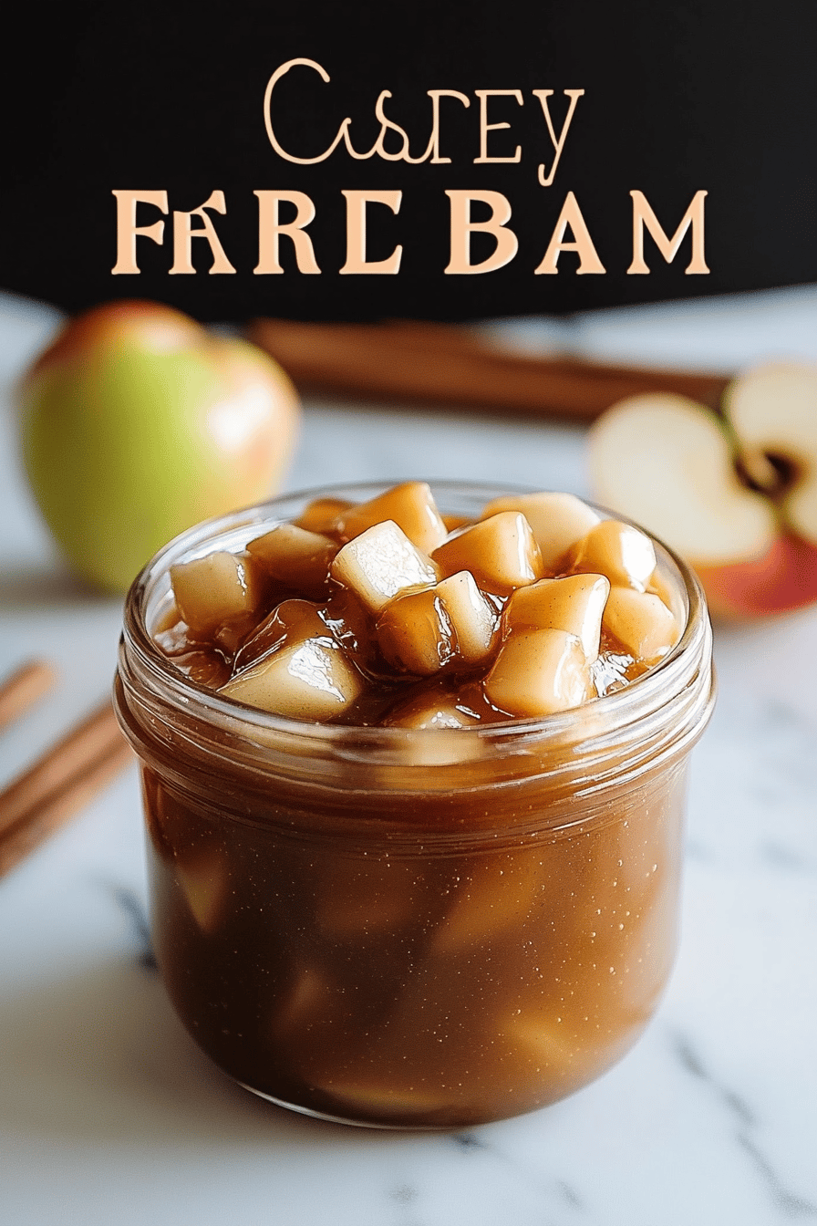 Caramel Apple Jam Recipe