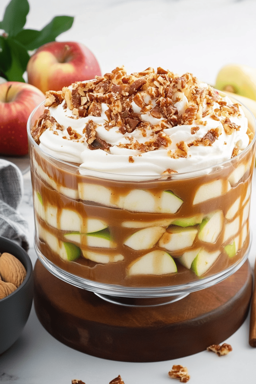 Caramel Apple Trifle