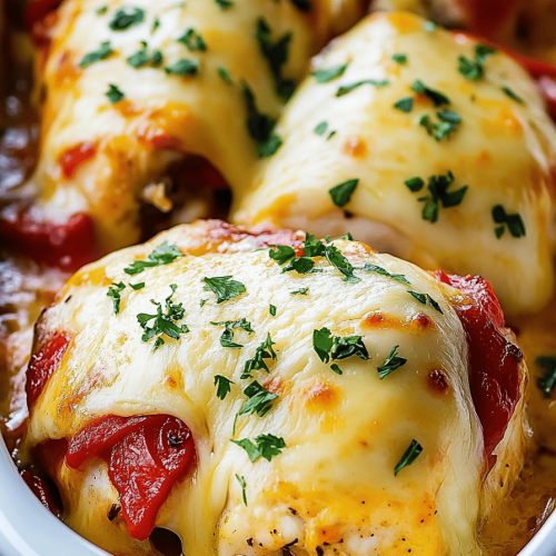 Cheesy Baked Chicken