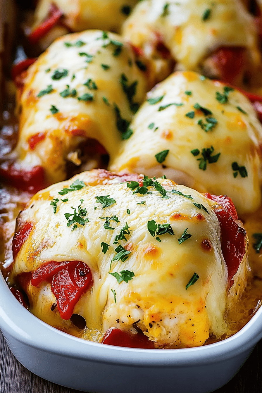 Cheesy Baked Chicken