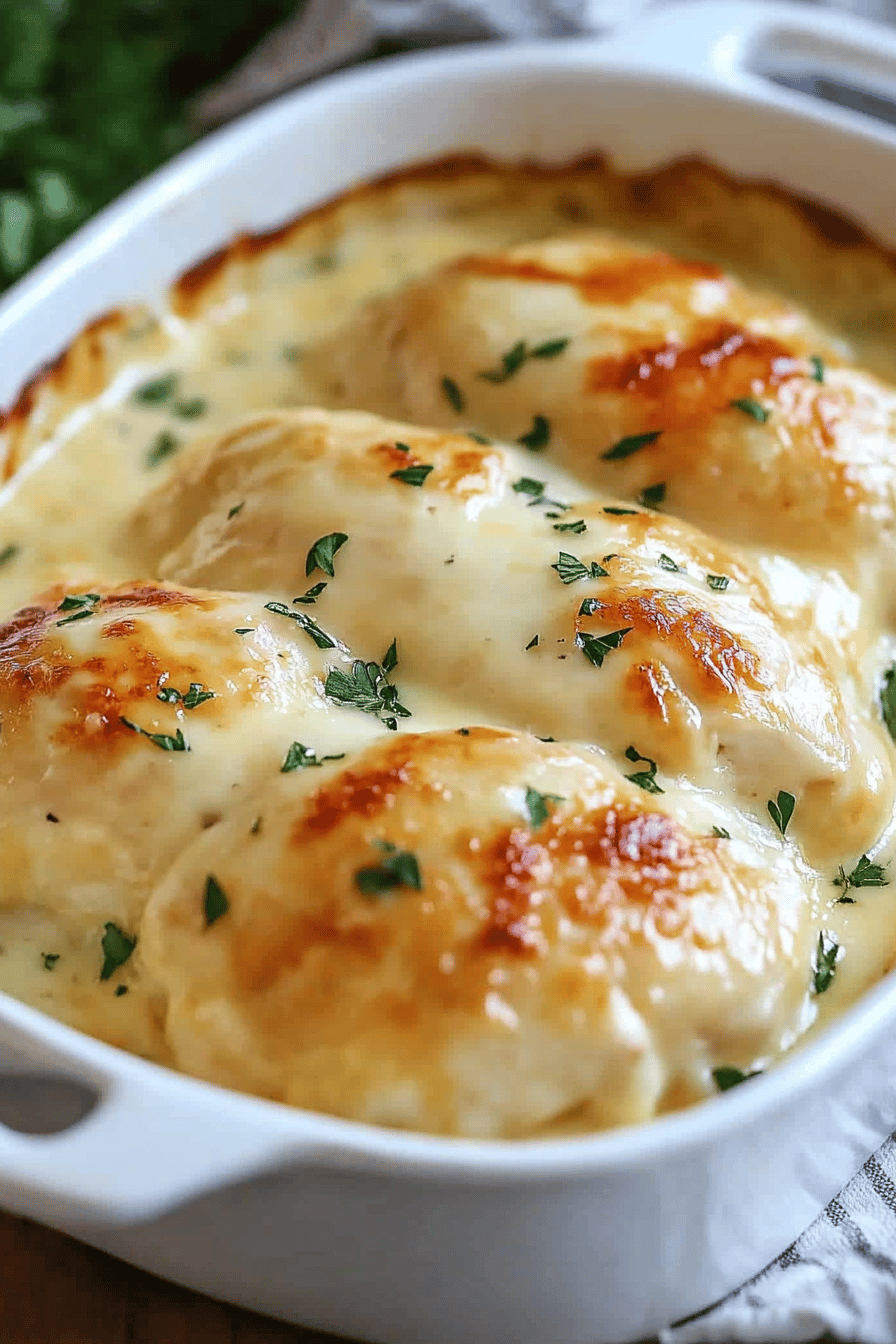 Cheesy Sour Cream Chicken