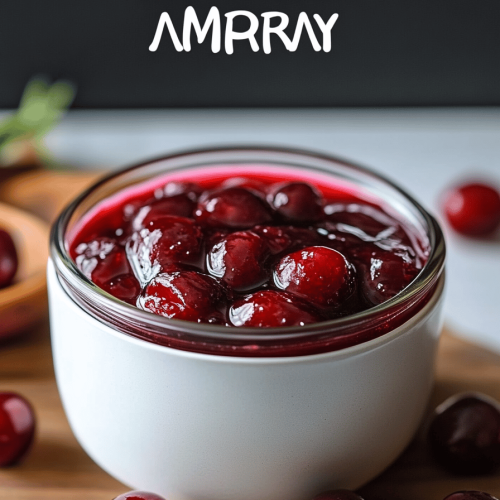 Cherry Amaretto Jam Recipe