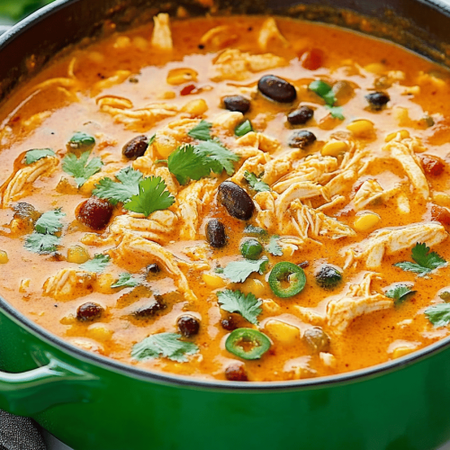 Chicken Enchilada Soup