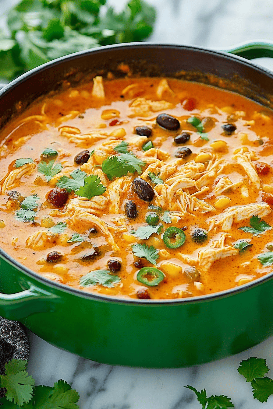 Chicken Enchilada Soup