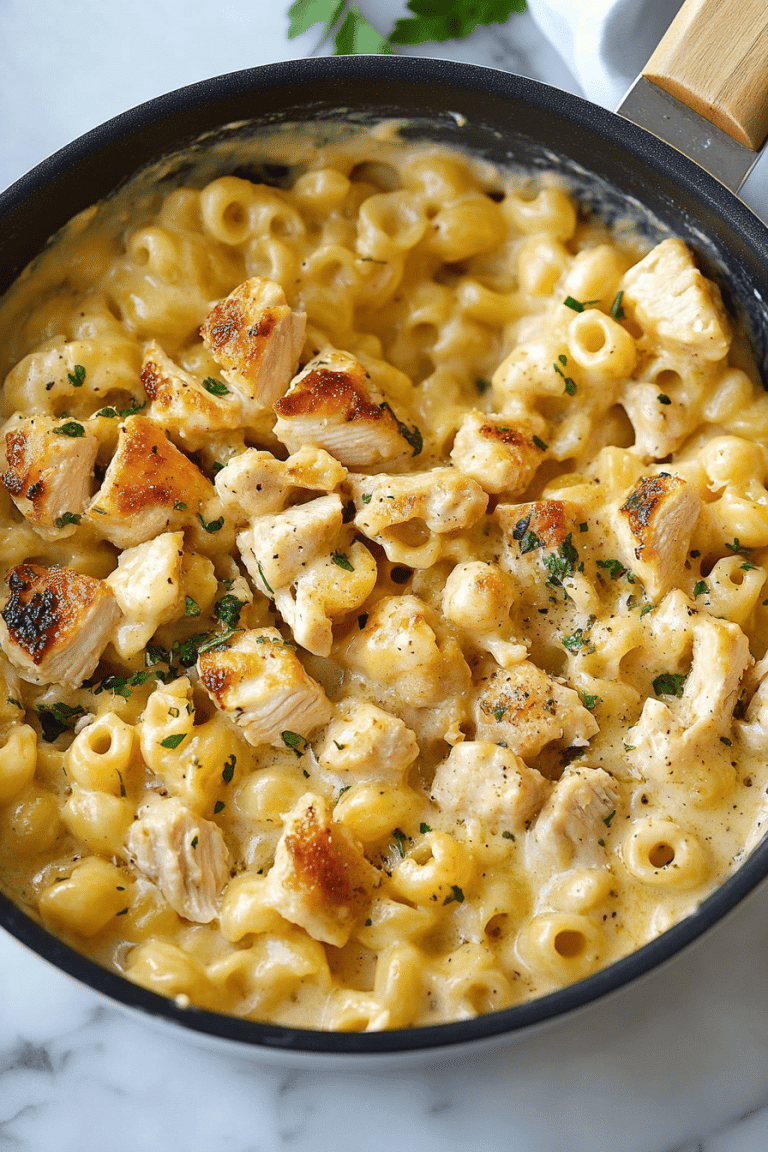 Chicken Mac and Cheese Recipe